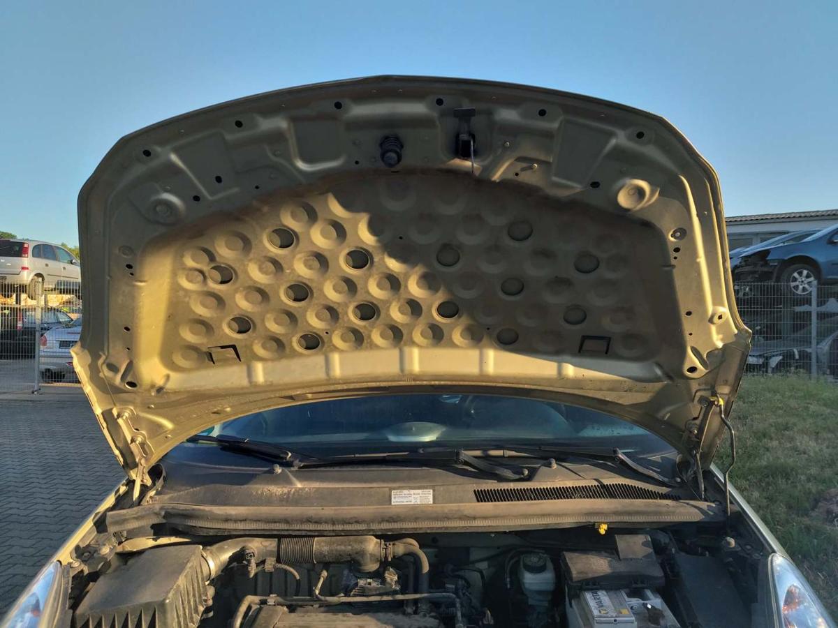 Opel Corsa D original Motorhaube Champagnersilber Z40M Bj.2007